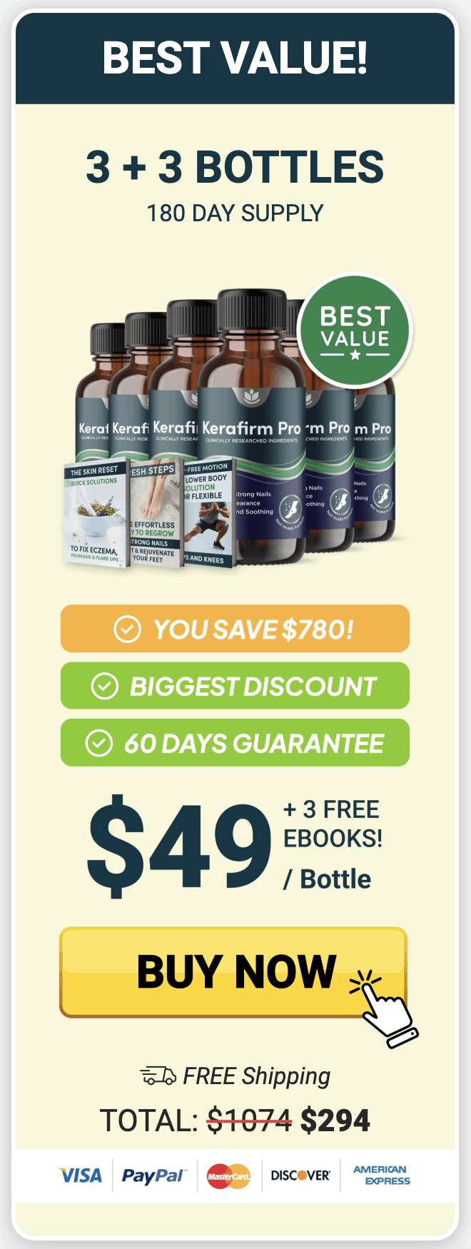 Order KeraFirm Pro 6 Bottles